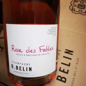 Champagne BELIN rosé "Rose des Fables"